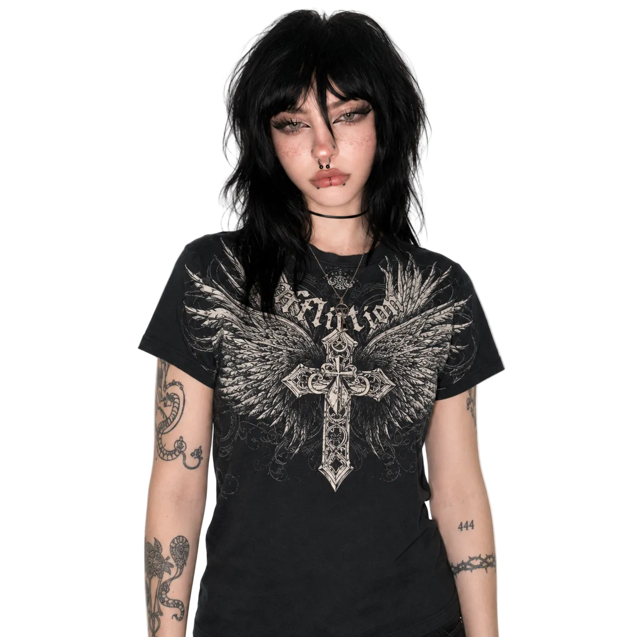 American Skull Oversized Tee
