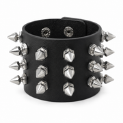 Goth Spike Stud Wrist Cuff Bracelet
