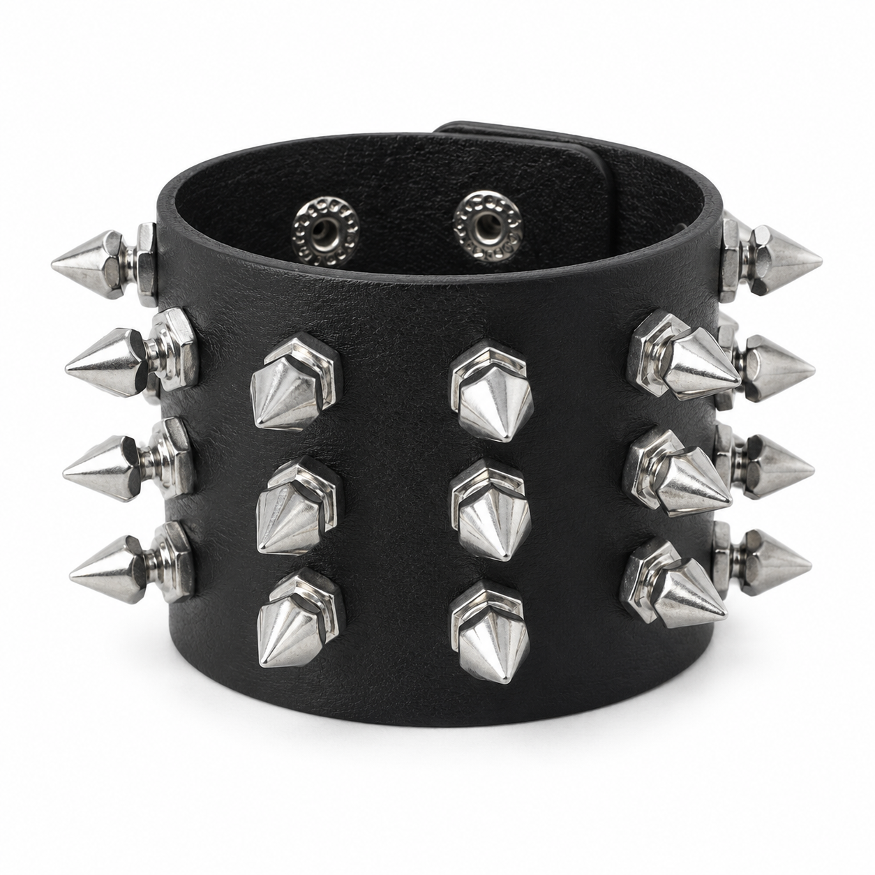 Goth Spike Stud Wrist Cuff Bracelet