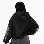 Y2K Fleece Zip-Up Hoodie