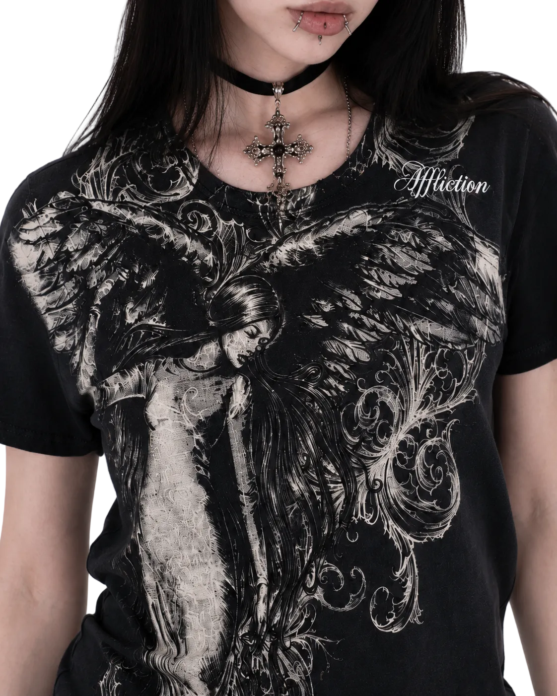 American Skull Oversized Tee