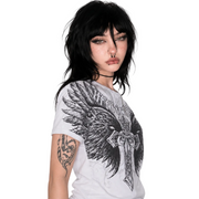 American Skull Oversized Tee