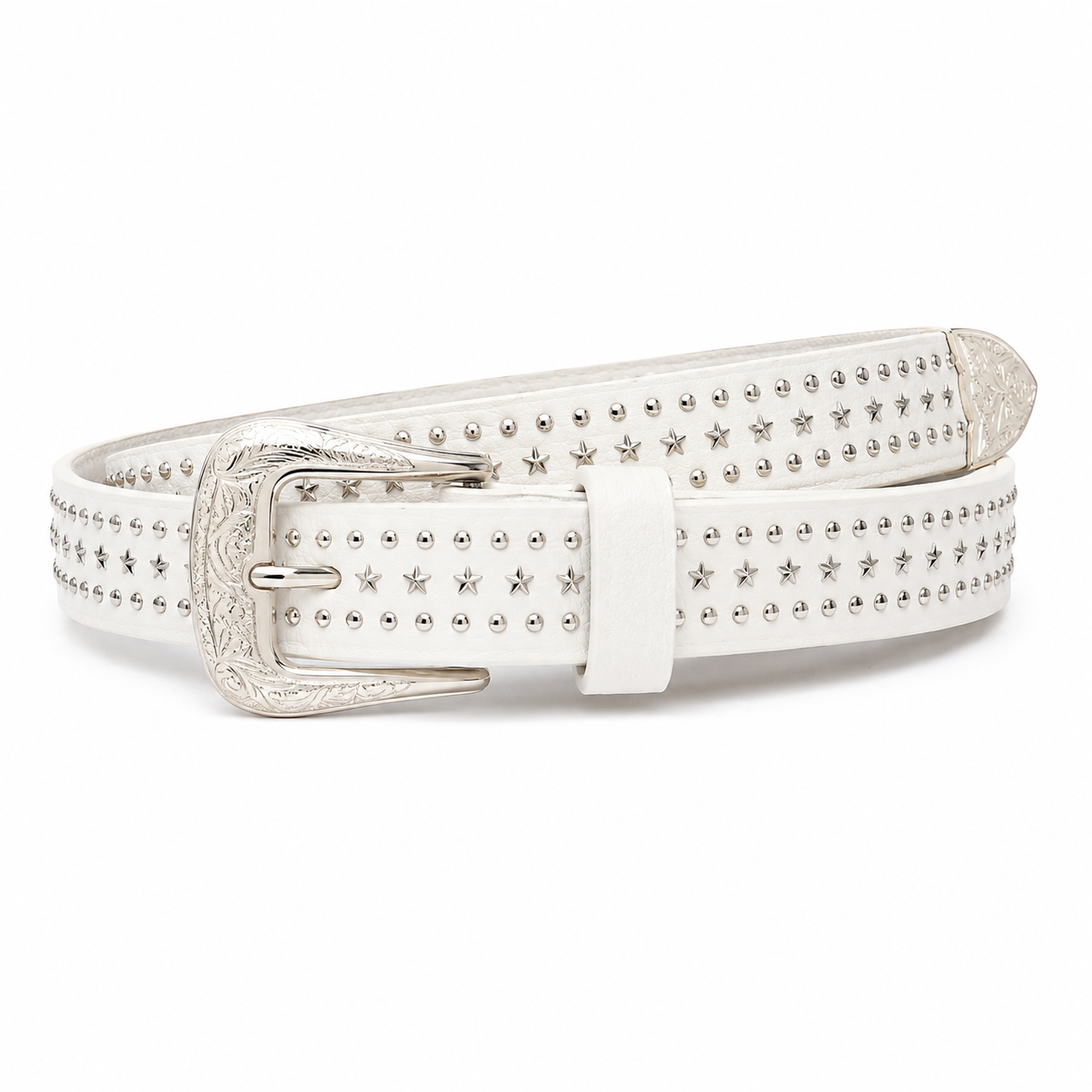 Rivet Punk Belt - Studded Goth Waist Belt