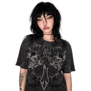 American Skull Oversized Tee