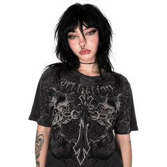 American Skull Oversized Tee