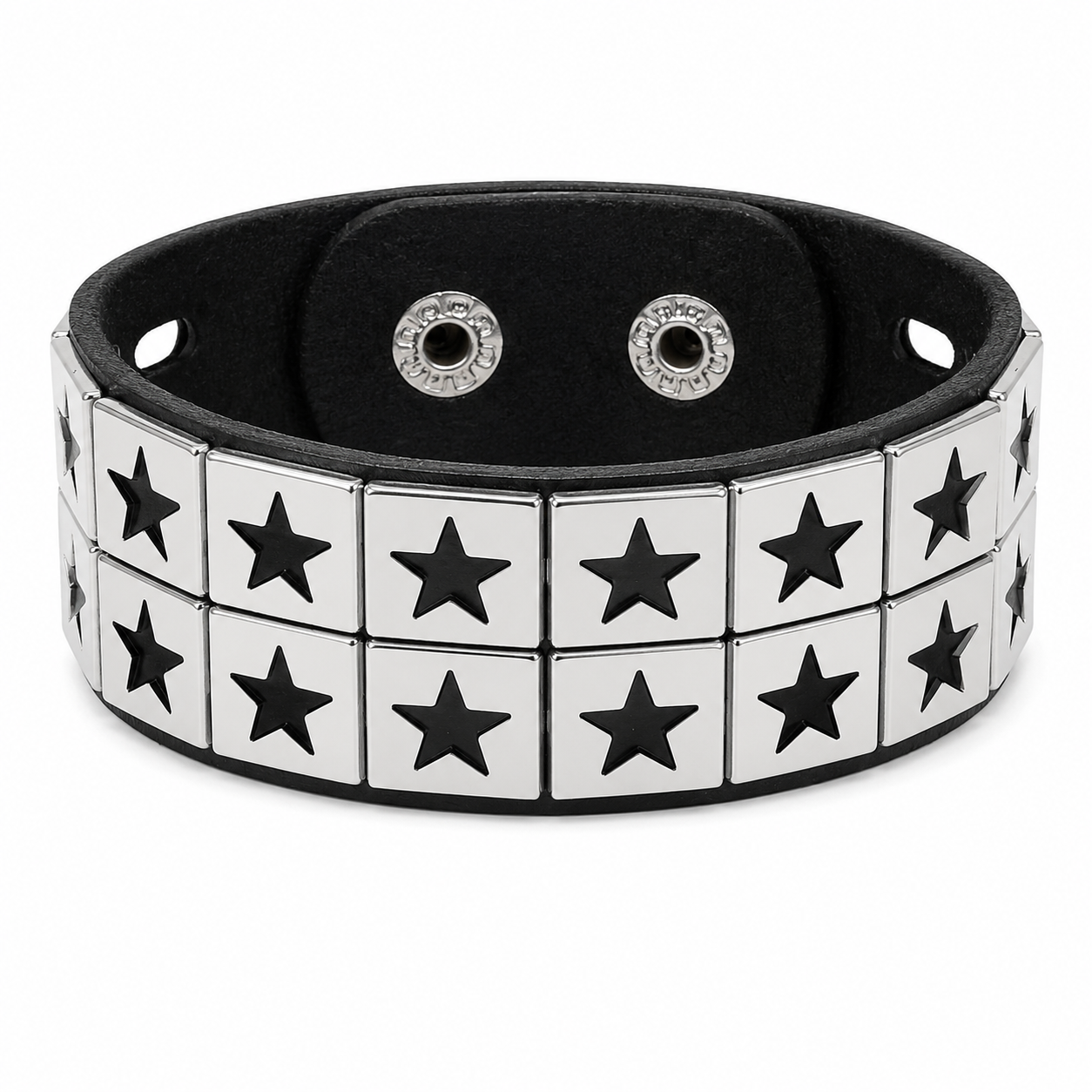 Goth Spike Stud Wrist Cuff Bracelet
