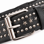 Rivet Punk Belt - Studded Goth Waist Belt