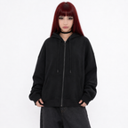 Y2K Fleece Zip-Up Hoodie