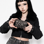 Y2K Metal Stud Shoulder Bag