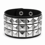 Goth Spike Stud Wrist Cuff Bracelet