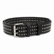 Rivet Punk Belt - Studded Goth Waist Belt