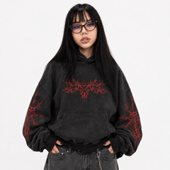 Y2K Fleece Zip-Up Hoodie