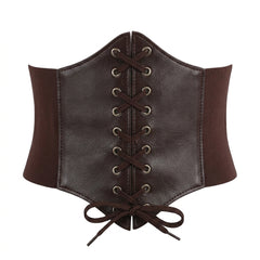Black Waist Corset Belt