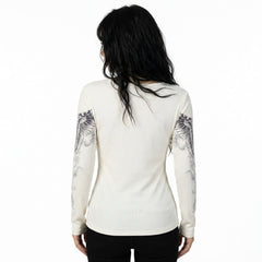 Cross Wings Long Sleeve Tee