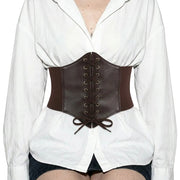 Black Waist Corset Belt