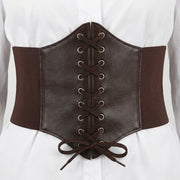 Black Waist Corset Belt