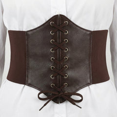 Black Waist Corset Belt