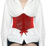Black Waist Corset Belt