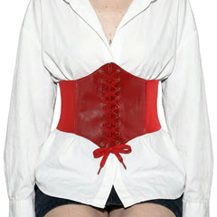 Black Waist Corset Belt