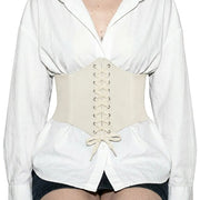 Black Waist Corset Belt