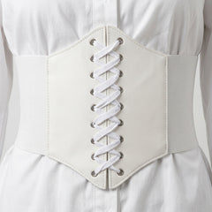Black Waist Corset Belt