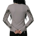 Cross Wings Long Sleeve Tee