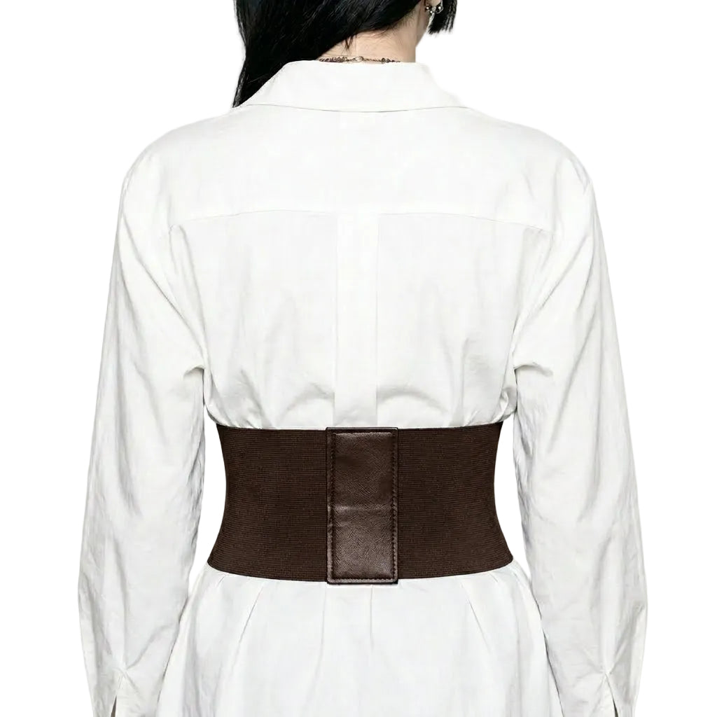 Black Waist Corset Belt