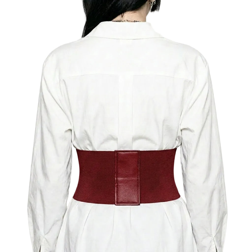 Black Waist Corset Belt