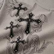 Cross Wings Long Sleeve Tee