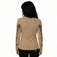 Cross Wings Long Sleeve Tee