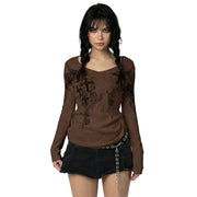 Cross Wings Long Sleeve Tee