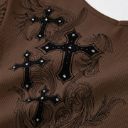 Cross Wings Long Sleeve Tee