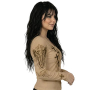 Cross Wings Long Sleeve Tee