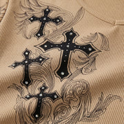 Cross Wings Long Sleeve Tee