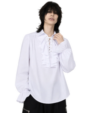 Victorian ruffle poet shirt
