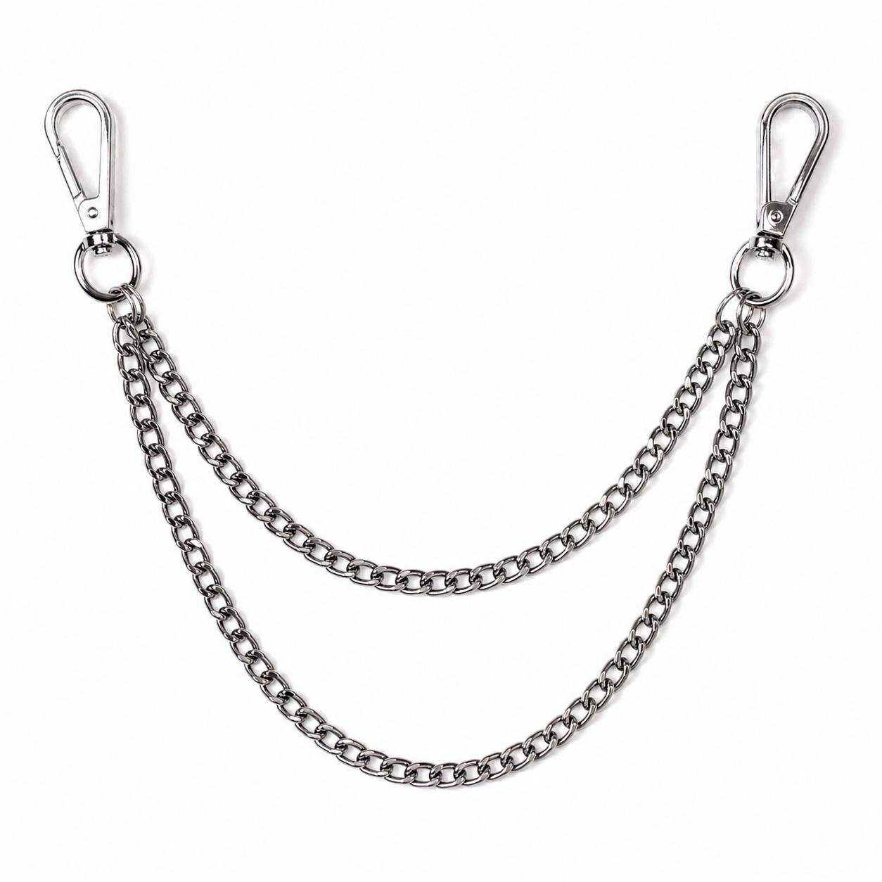 Metal Punk Layered Waist Chain