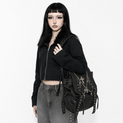 Grunge Rivet Gothic Backpack