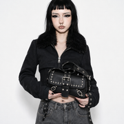 Punk Rivet Buckle Shoulder Bag