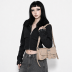 Punk Rivet Buckle Shoulder Bag