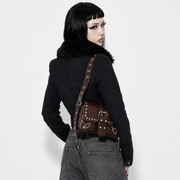 Punk Rivet Buckle Shoulder Bag