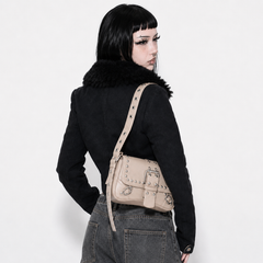 Punk Rivet Buckle Shoulder Bag