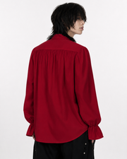 Victorian ruffle poet shirt