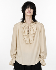 Victorian ruffle poet shirt