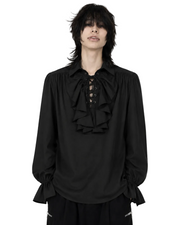 Victorian ruffle poet shirt