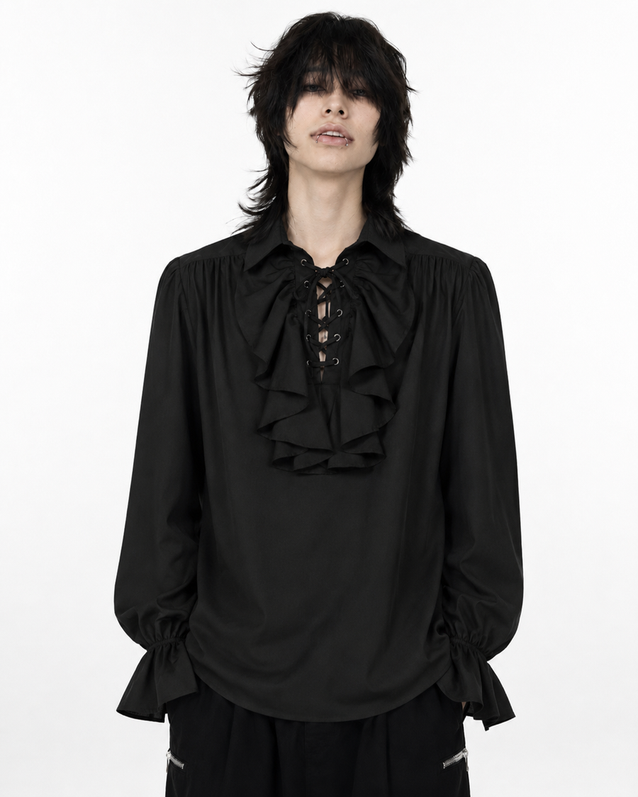 Victorian Ruffle Poet Shirt