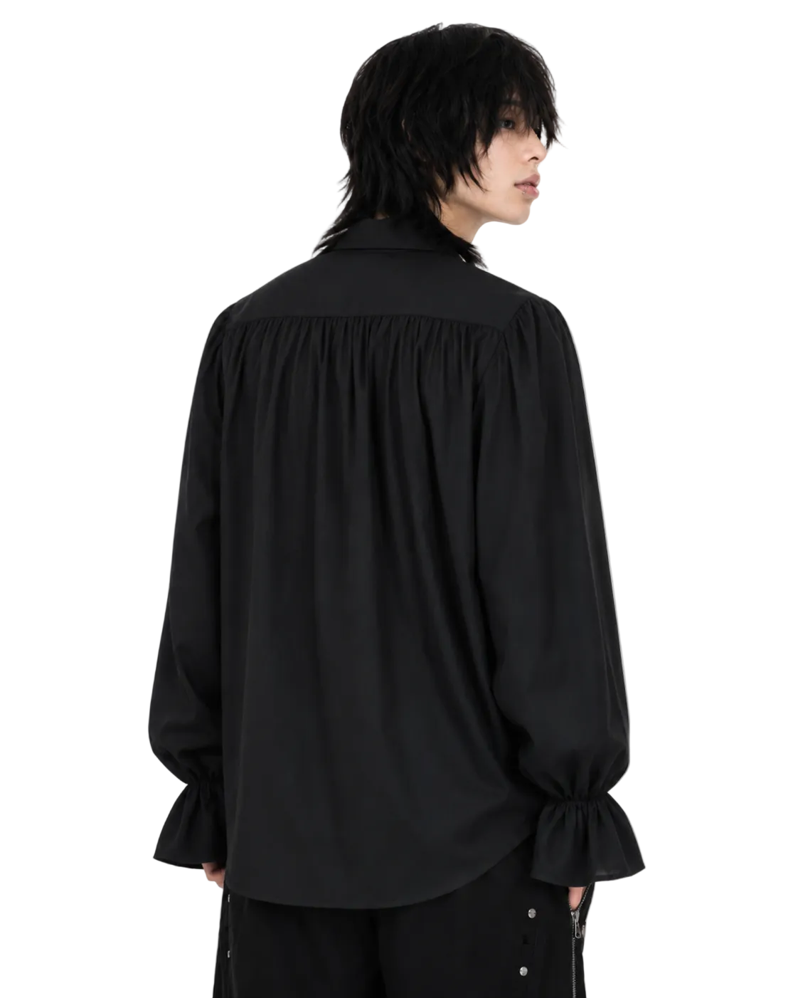 Victorian ruffle poet shirt