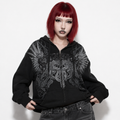 Y2K Fleece Zip-Up Hoodie