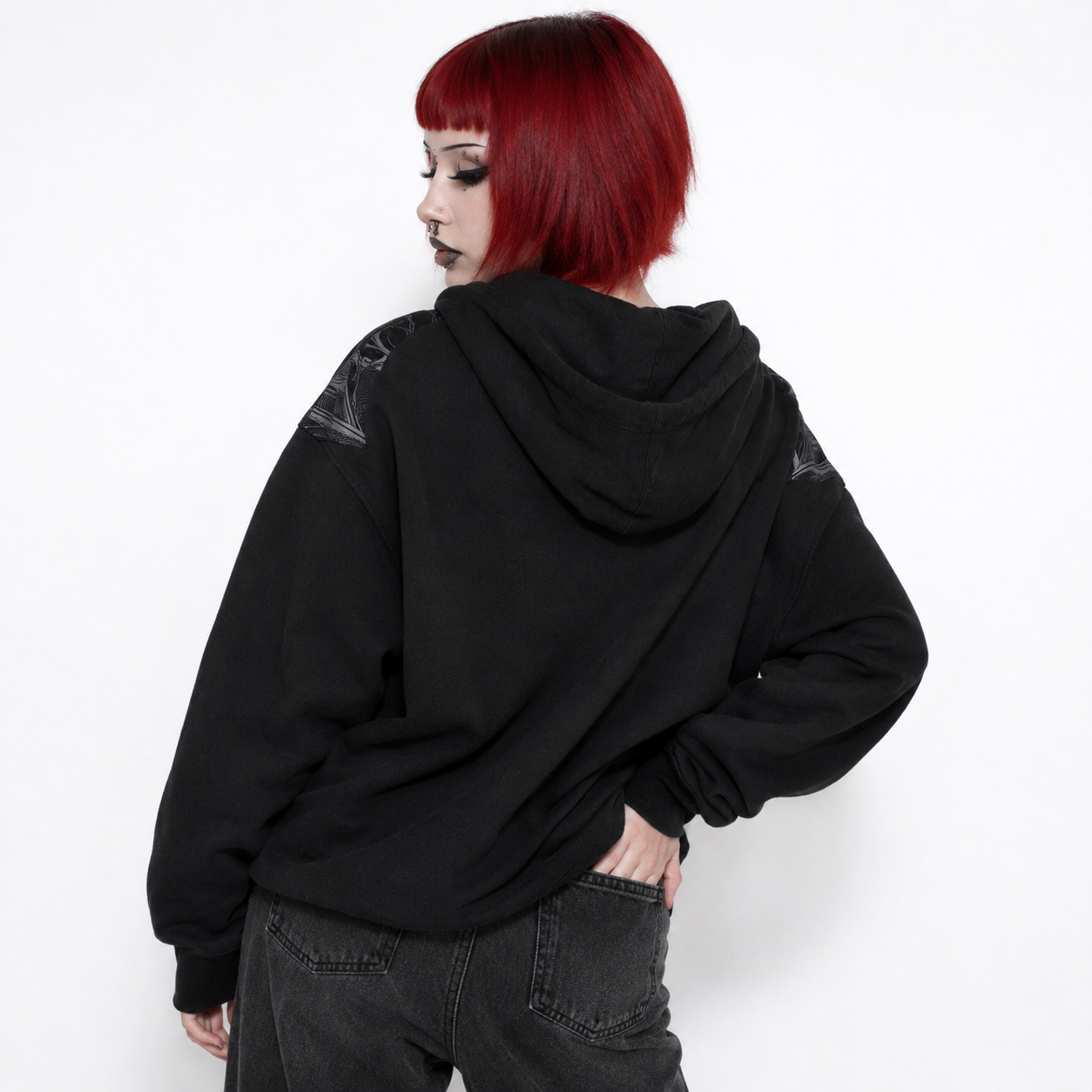 Y2K Fleece Zip-Up Hoodie