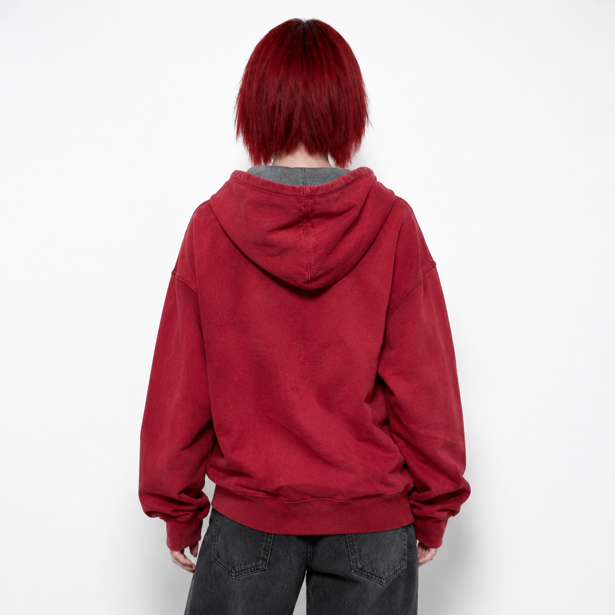 Y2K Fleece Zip-Up Hoodie
