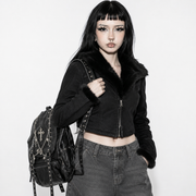 Grunge Rivet Gothic Backpack